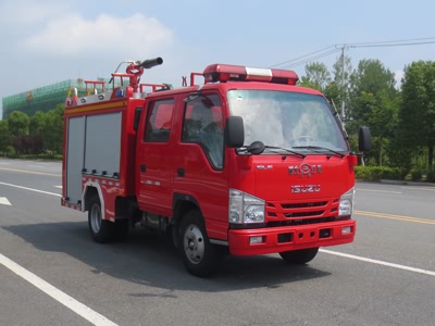 國(guó)六五十鈴1噸水罐消防車(chē)